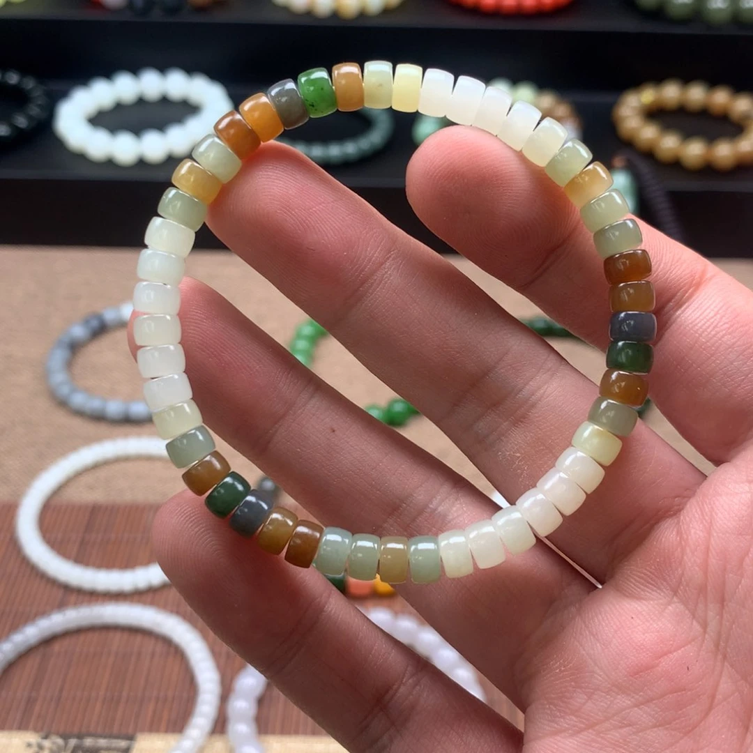 和田玉手链未镶嵌