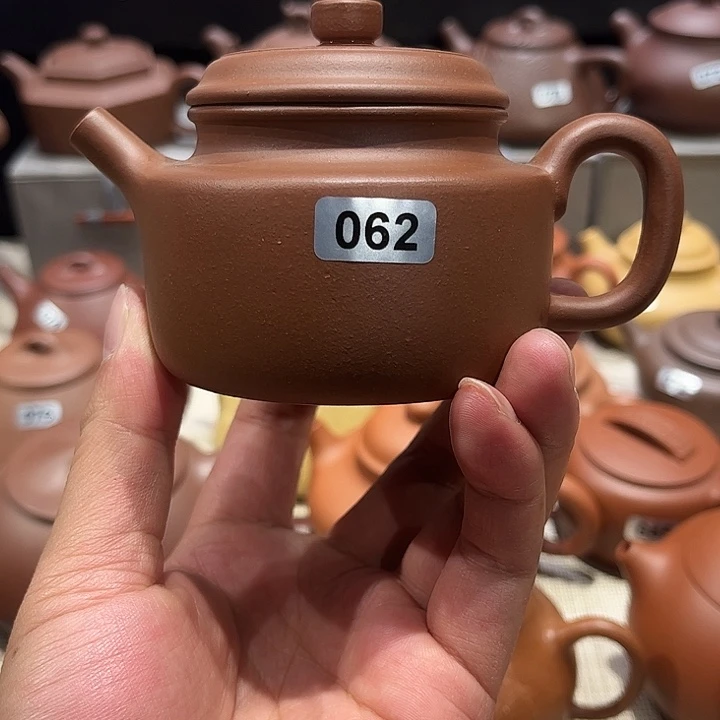 茶壶紫砂紫泥孤品德钟壶
