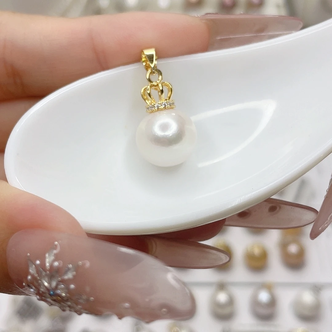 淡水珍珠合金吊坠(赠链)