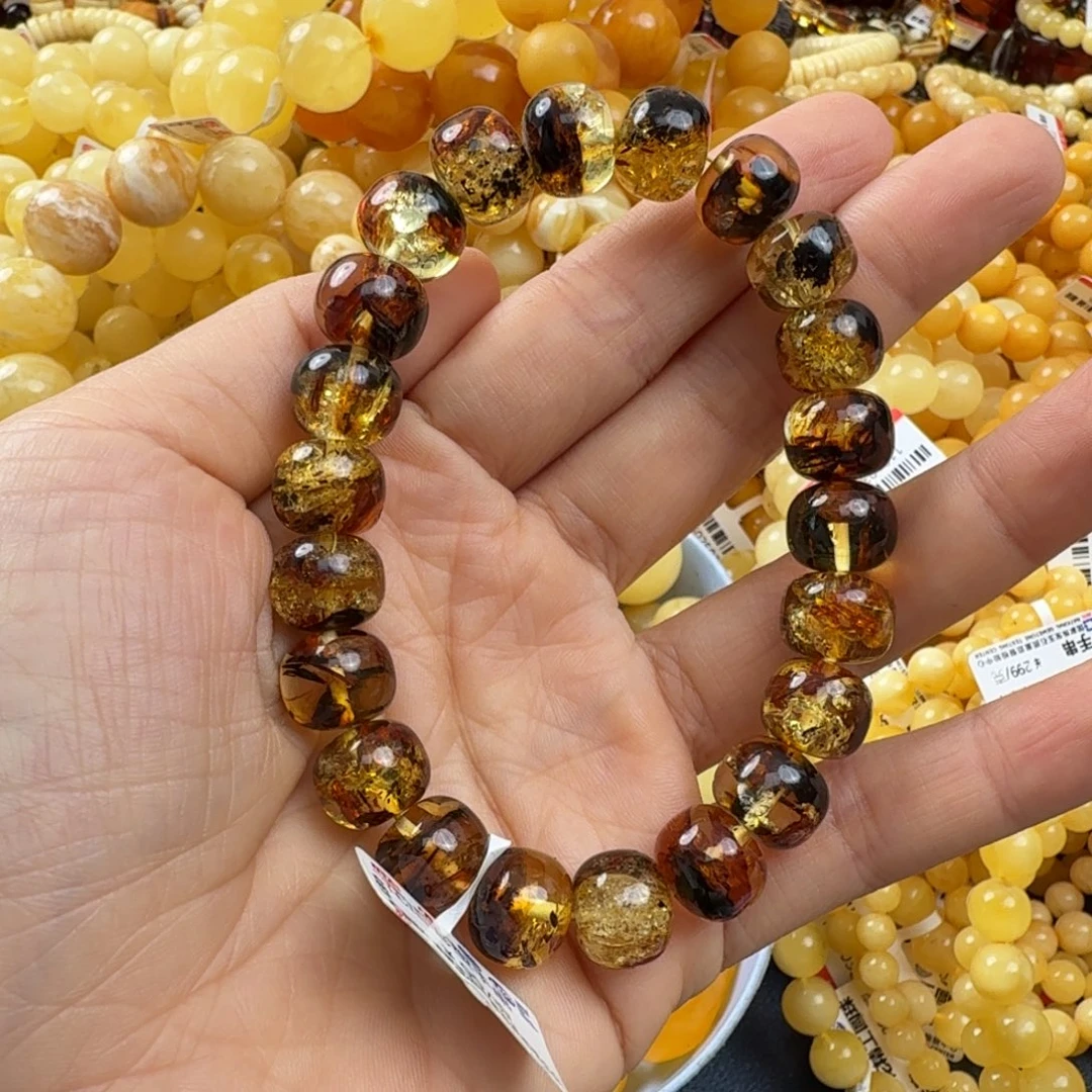 琥珀未镶嵌珠宝奇石