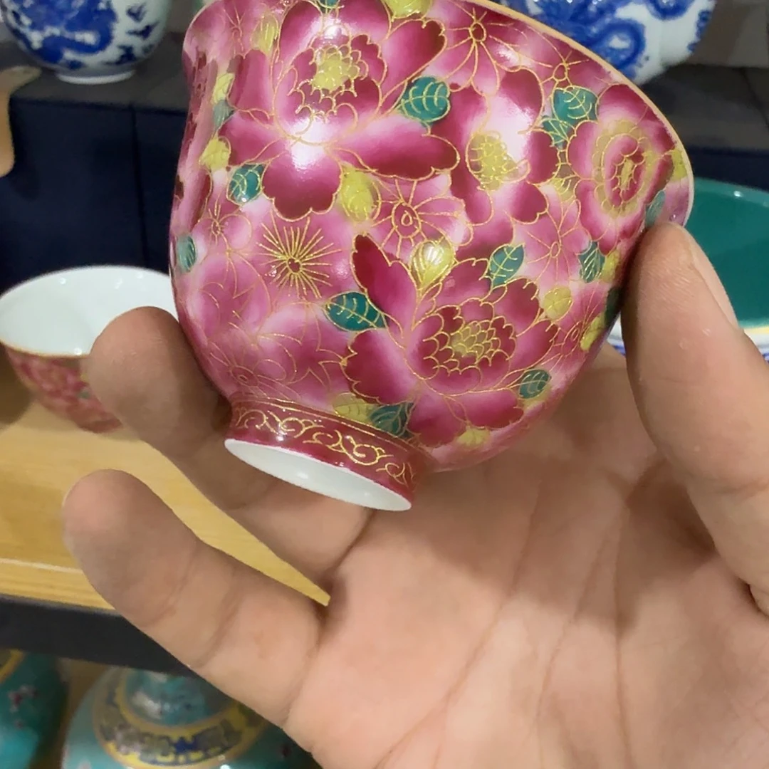瓷片摆件等方式在不同部位上都