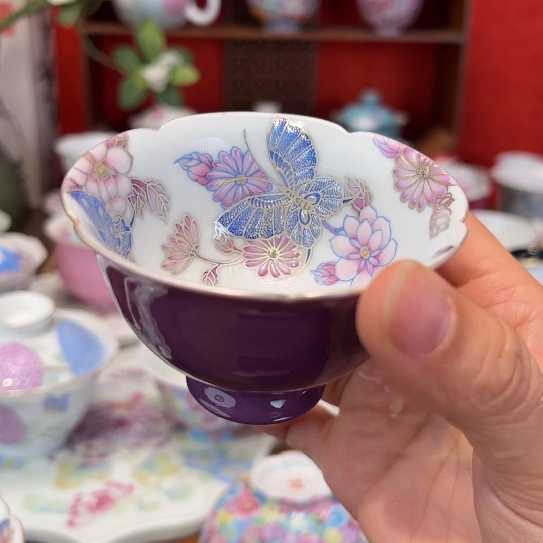 景德镇纯手绘陶瓷茶具