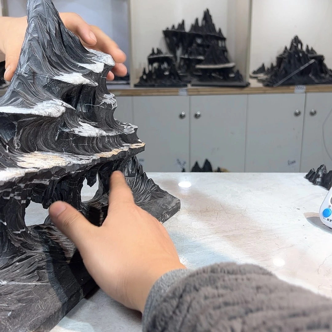 灵璧奇石博览会摆件耿