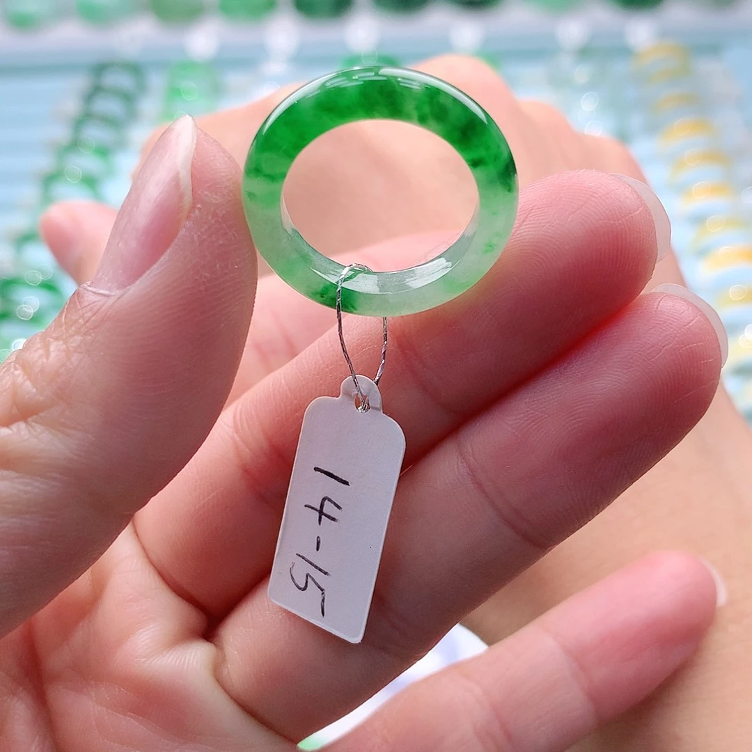 未镶嵌戒指翡翠A货缅甸翡翠