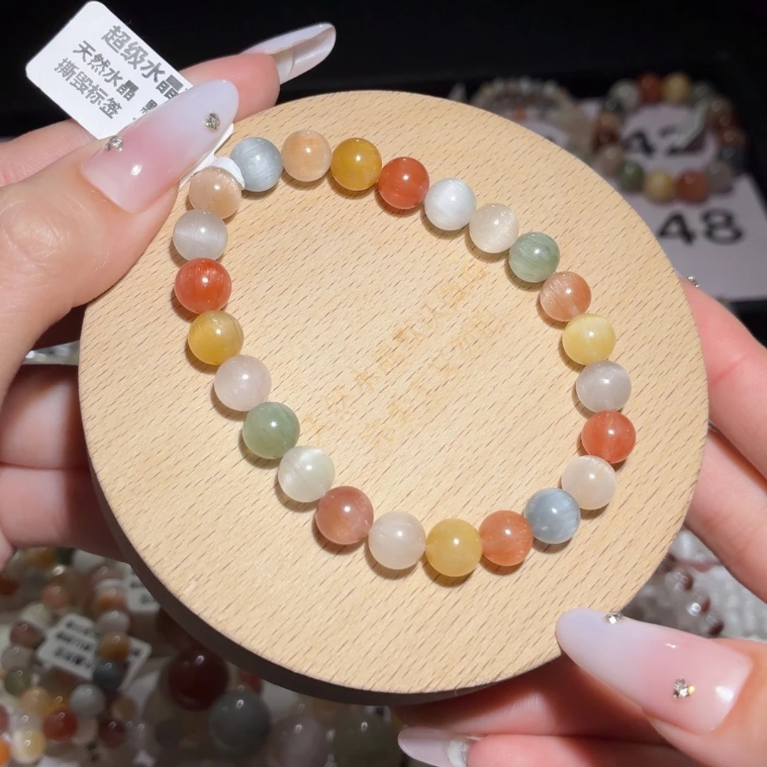 水晶手链未镶嵌45号多样性发一C 7+