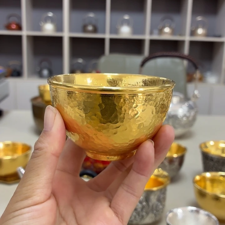 李小鹤里外包金4克足金杯