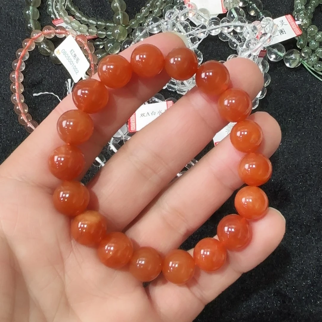 水晶手串未镶嵌红兔毛