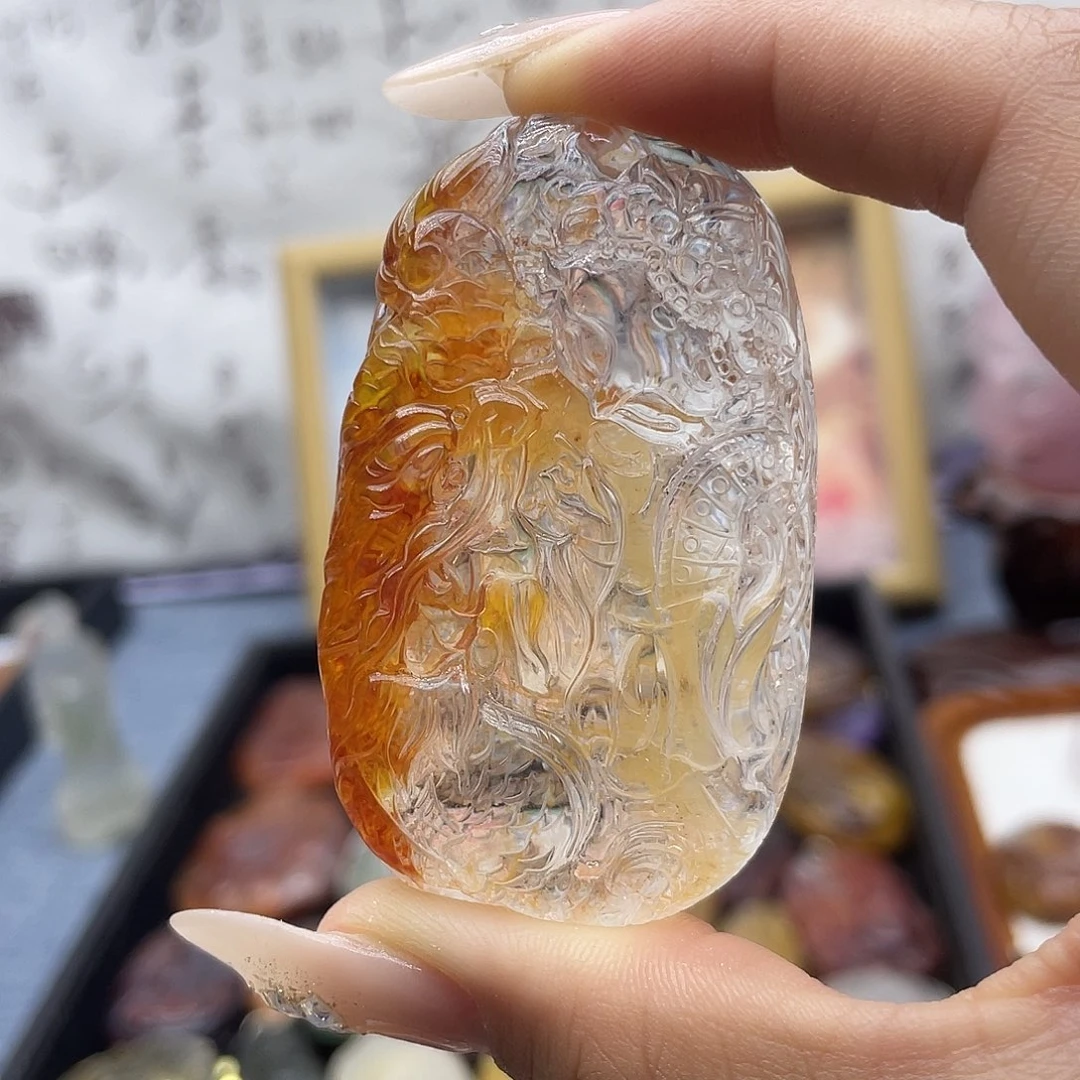 颈饰未镶嵌水晶天然