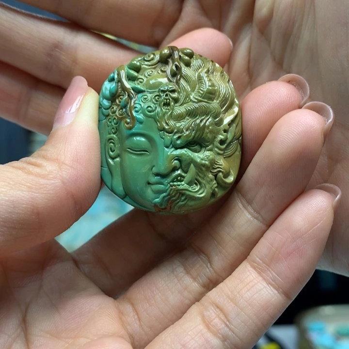 绿松石未镶嵌配饰