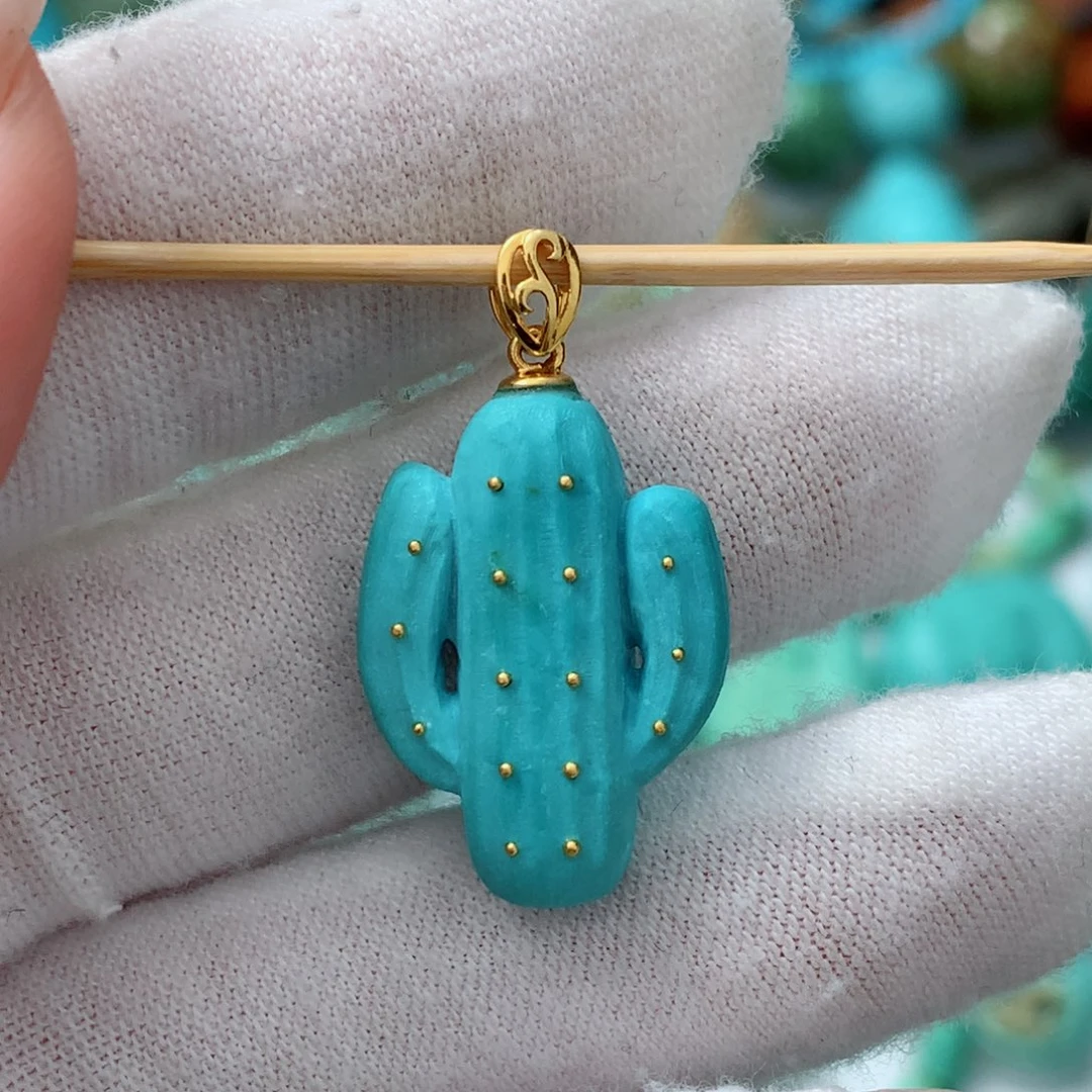 绿松石珠宝奇石未镶嵌