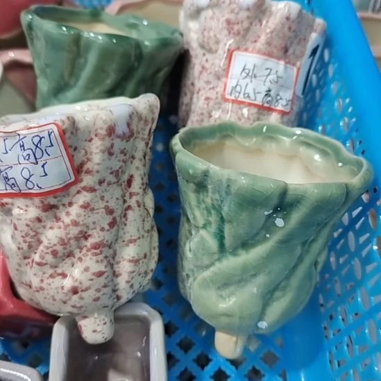 微瑕陶瓷盆12包邮