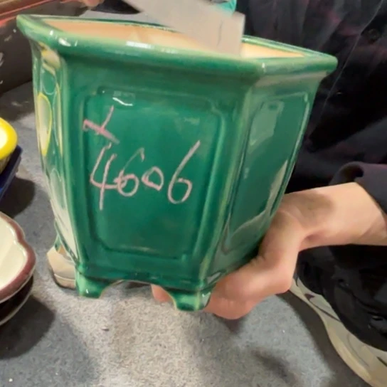 紫砂花盆喜*宜兴紫砂