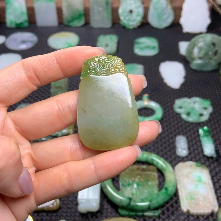 翡翠挂件未镶嵌～**～