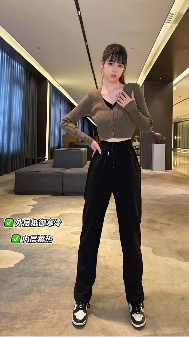 （户外光感1号越野裤）情侣款英伦格秋冬款冲锋裤560