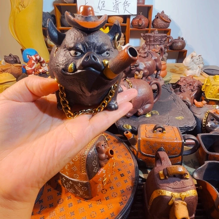 玉***风紫砂茶壶纯手工制作过程就是