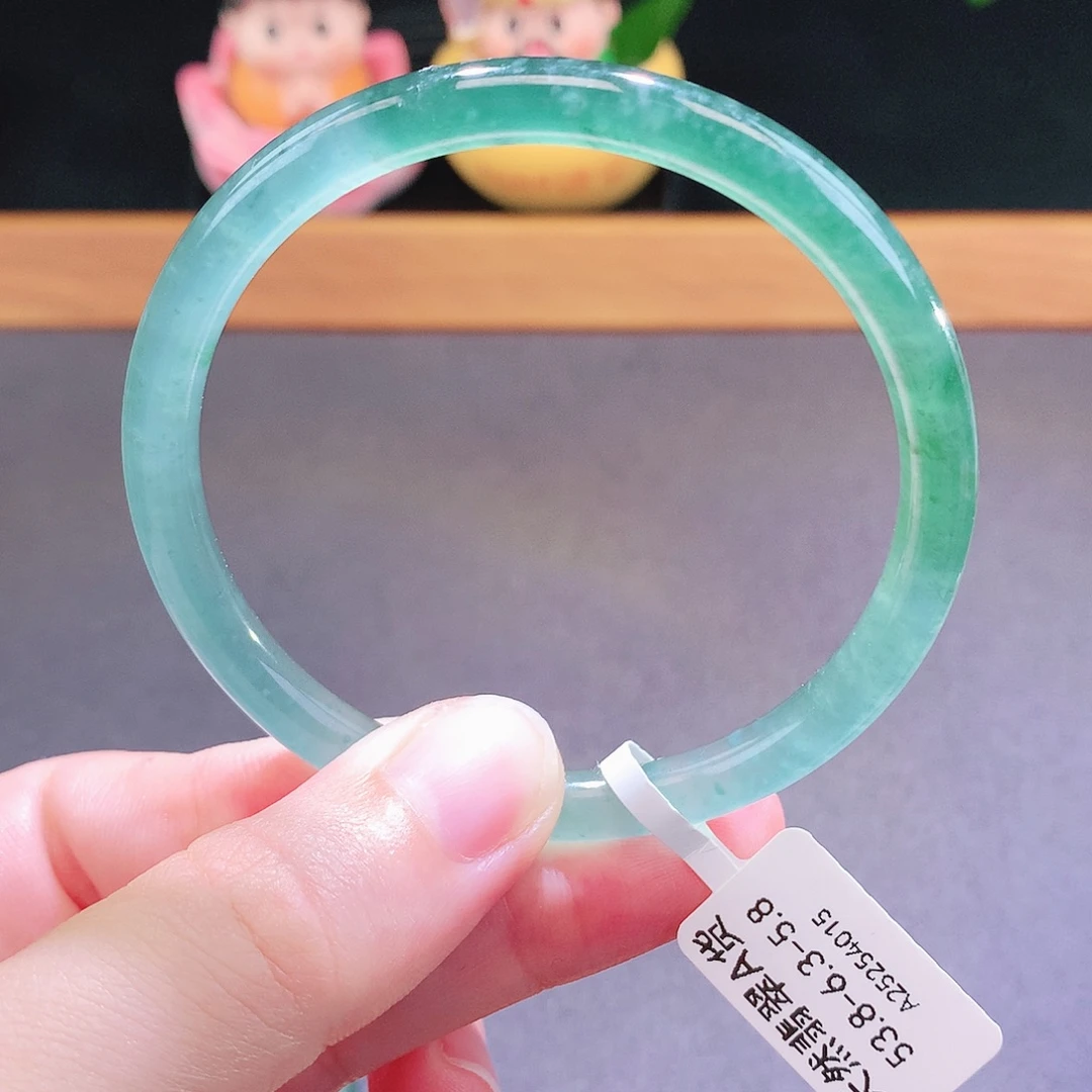 翡翠未镶嵌手镯天然翡翠