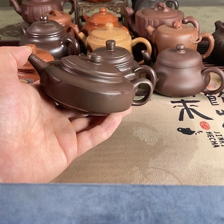 茶壶段泥紫砂的微瑕