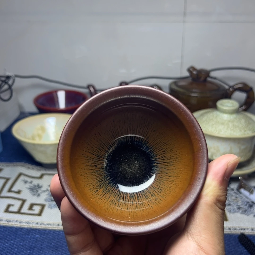 建阳建盏喝茶主人杯