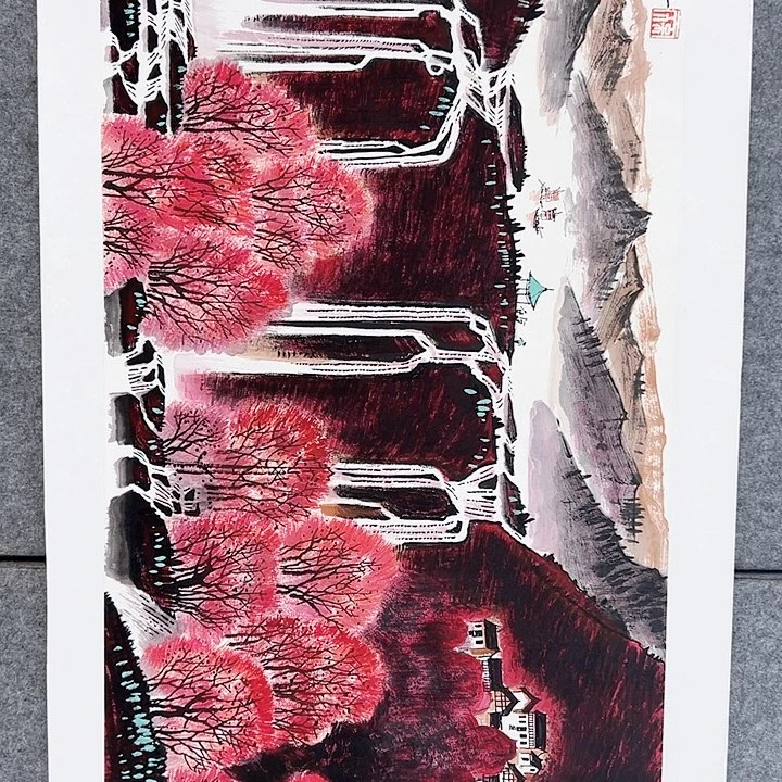 凯***哥国画当代艺术书画作品