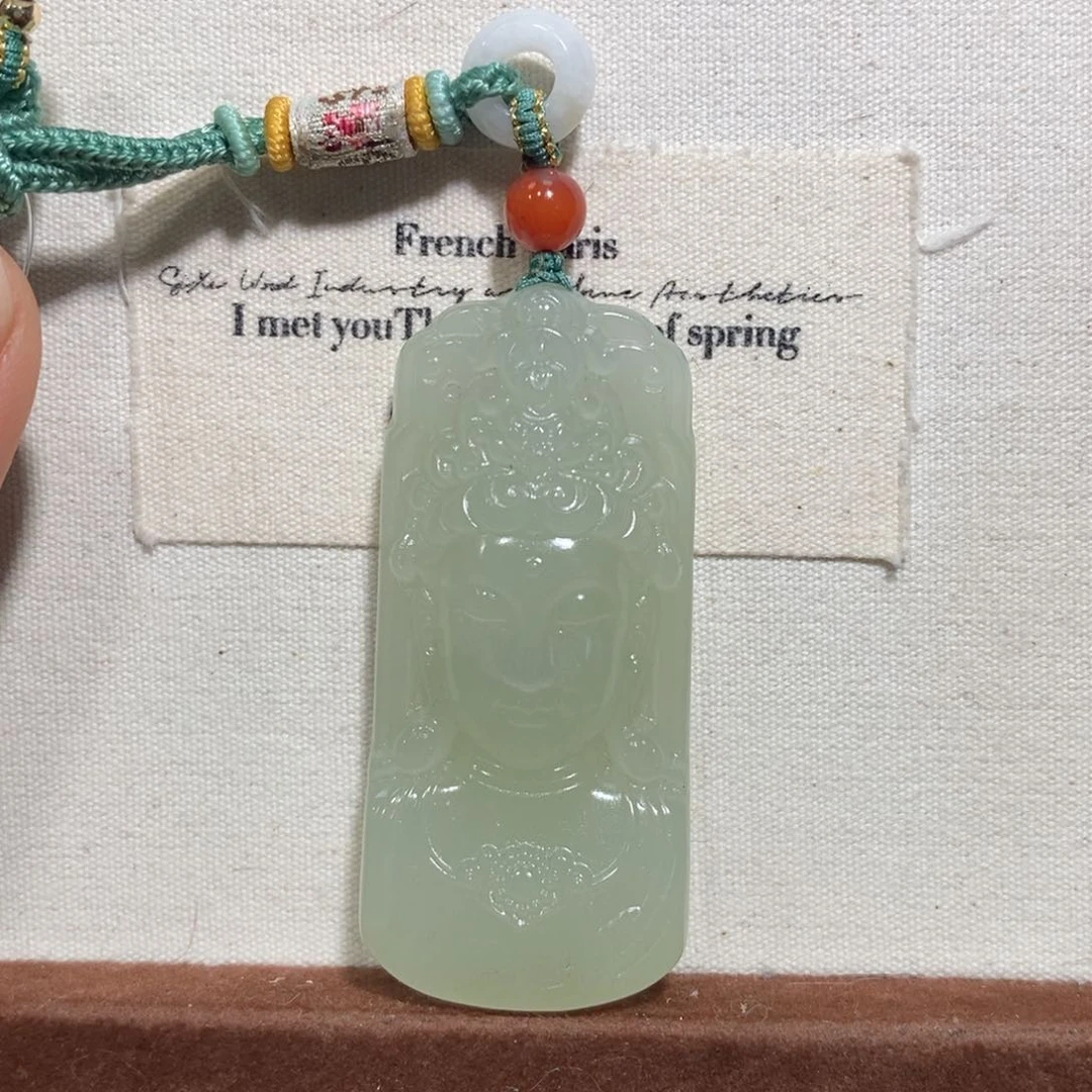 和田玉（糖玉）颈饰未镶嵌