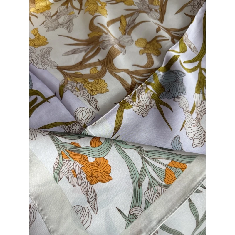 （912）新款时尚百搭洋气丝巾围巾披肩面料  布料