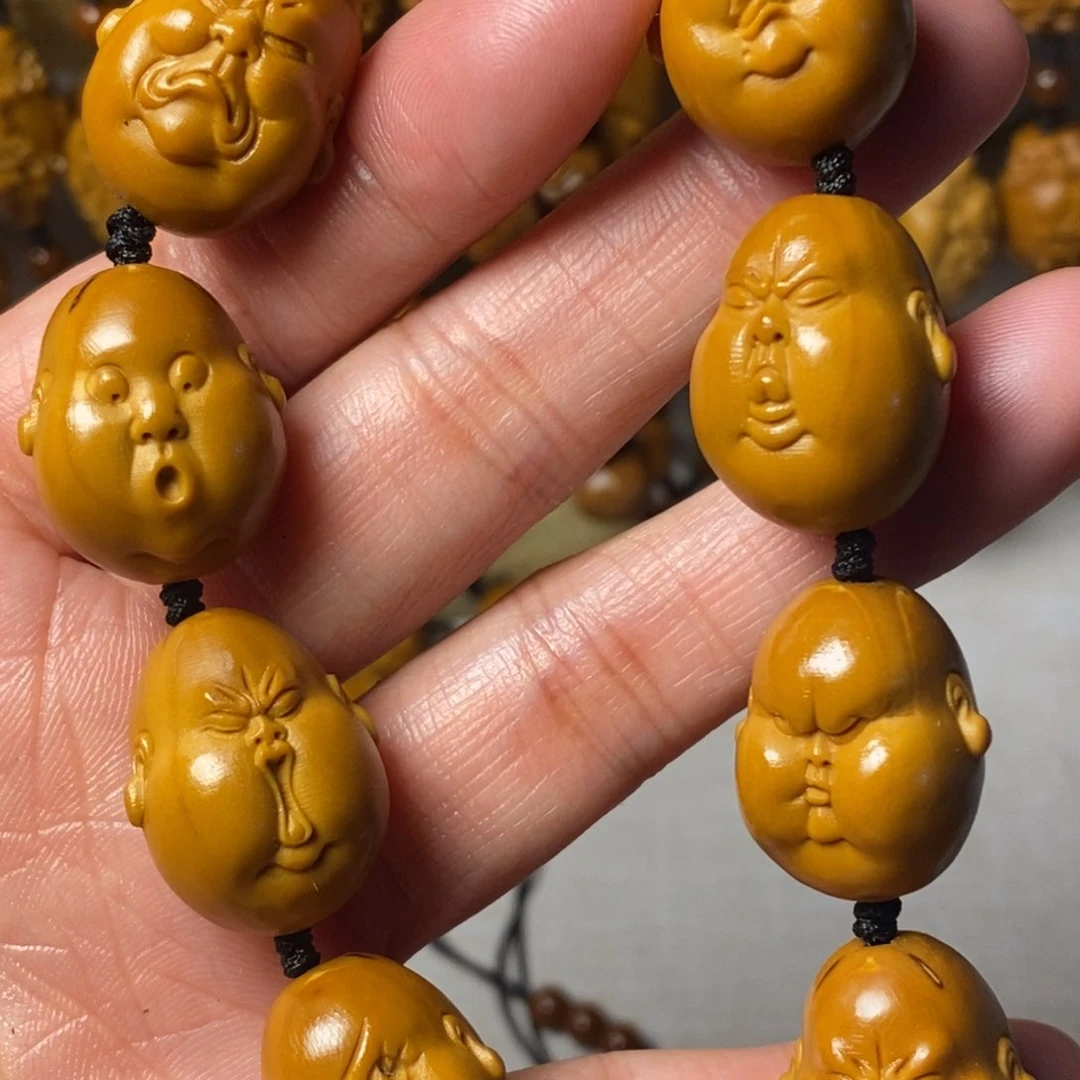 橄榄核手串/手链百态筋线明显
