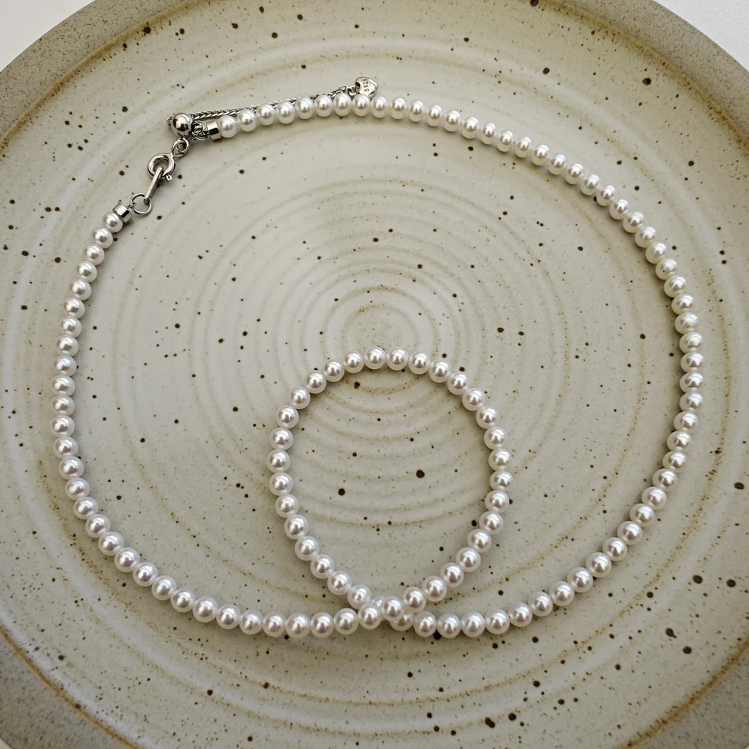 天然淡水珍珠项链精致百搭时尚多样