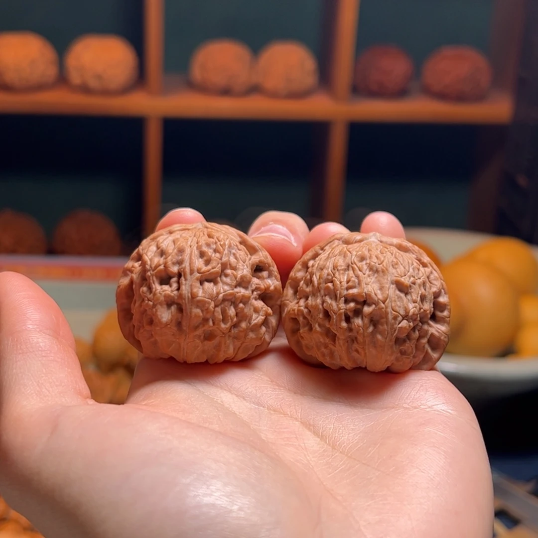 把件桃核福利38尺球白