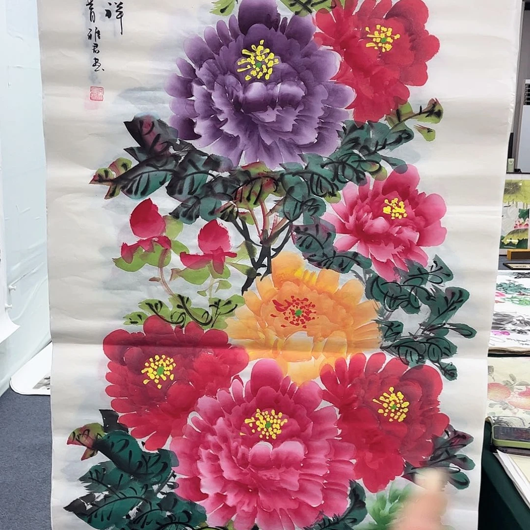 国画国画作品纯手绘手绘