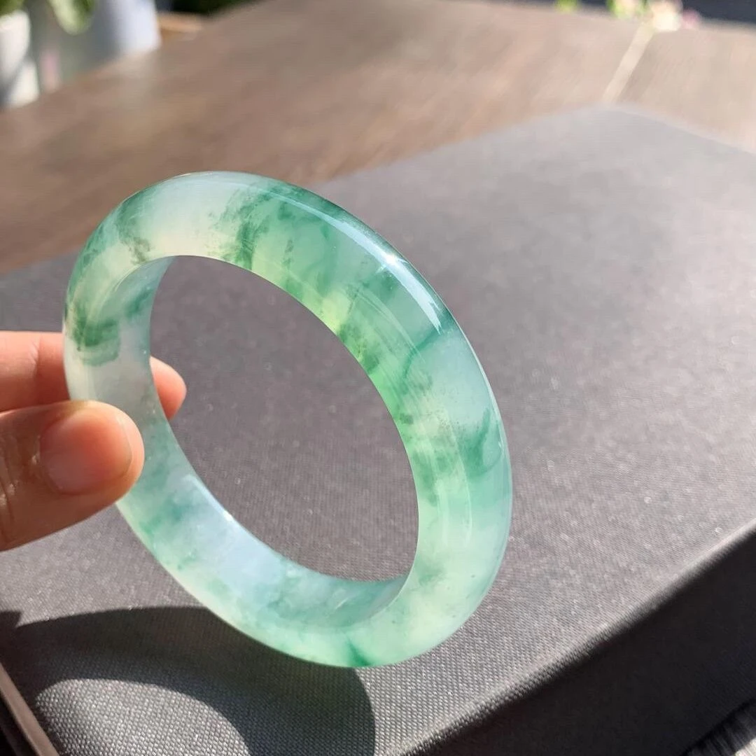 非金属珐琅手镯 飘花手镯。定制款