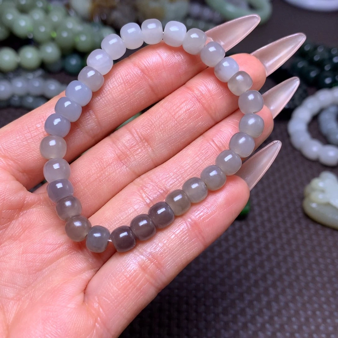 未镶嵌手串和田玉卡7