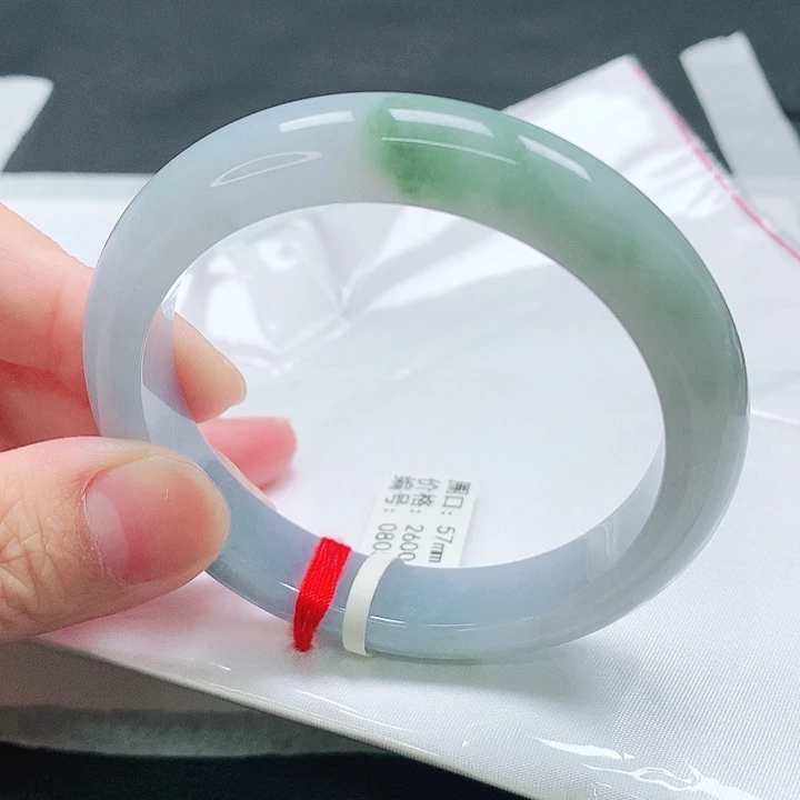 翡翠未镶嵌手镯手镯57