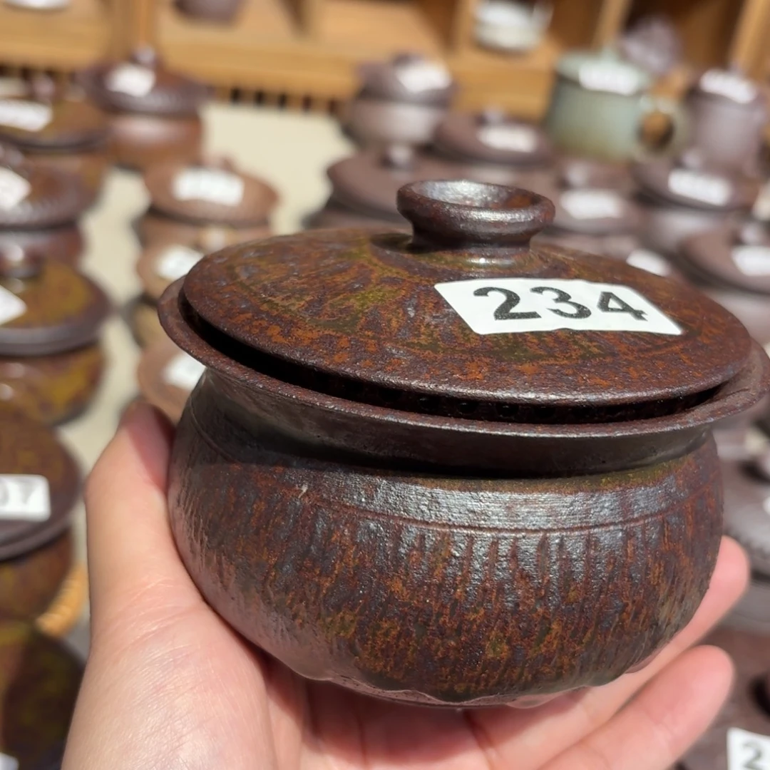 摆件粗瓷茶具素胎无釉