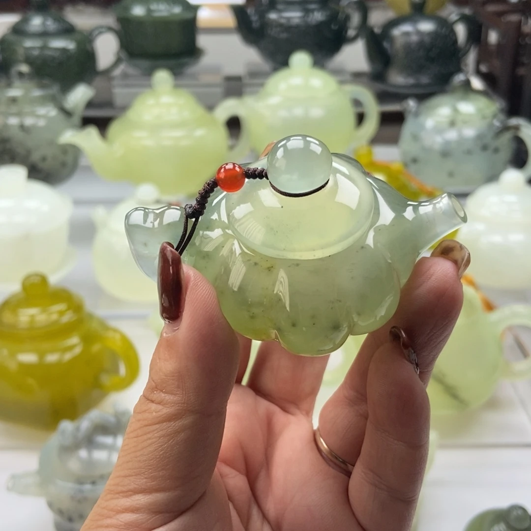 未镶嵌蛇纹石玉手链