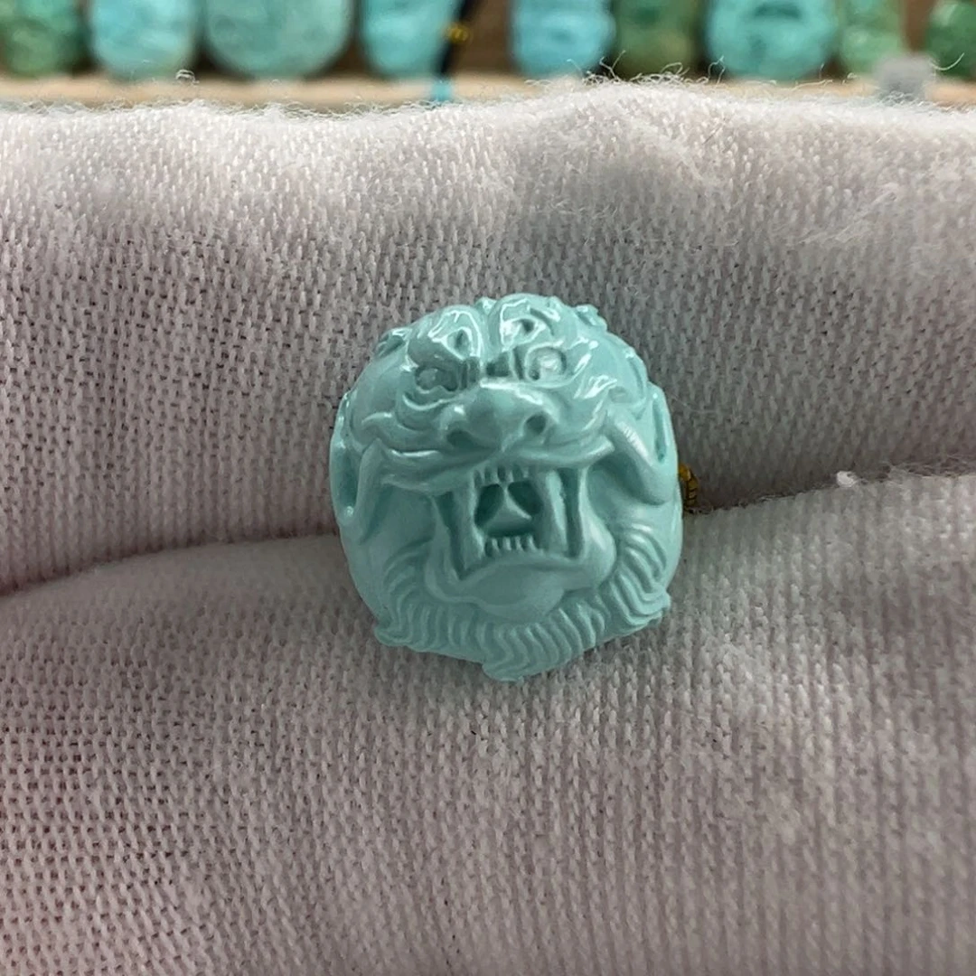 未镶嵌绿松石龙珠11.3x10.1 m