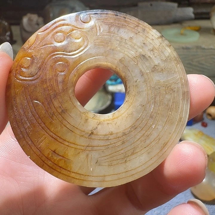 和田玉手镯（圆镯）未镶嵌暴*