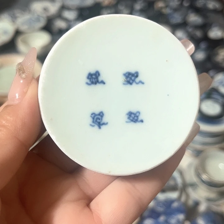 瓷片瓷片茶托喝茶非常不错