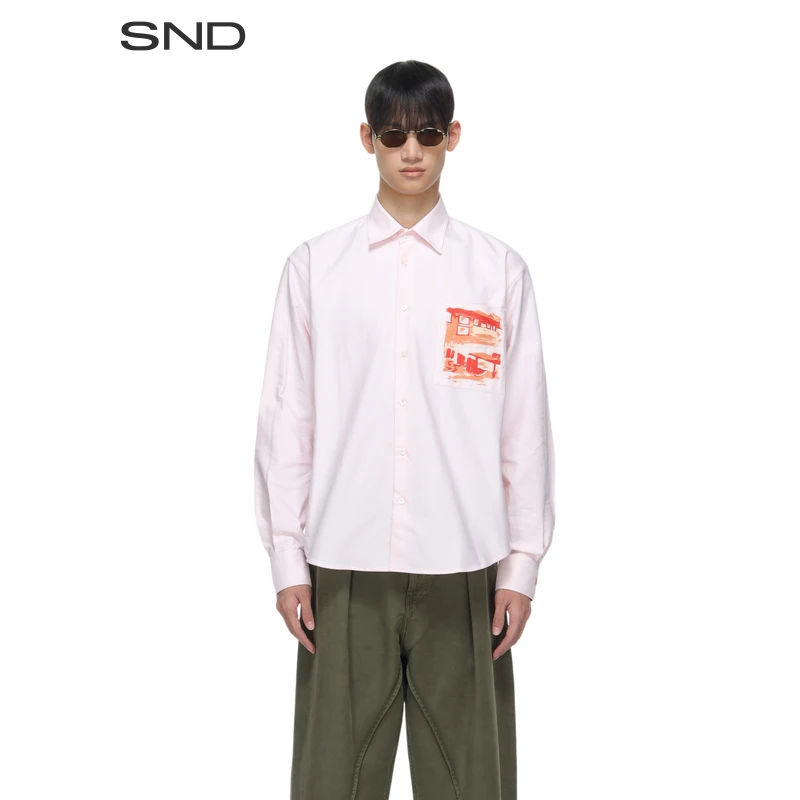 【SNDJW ANDERSON设计师品牌】SND AW25 刺绣衬衫