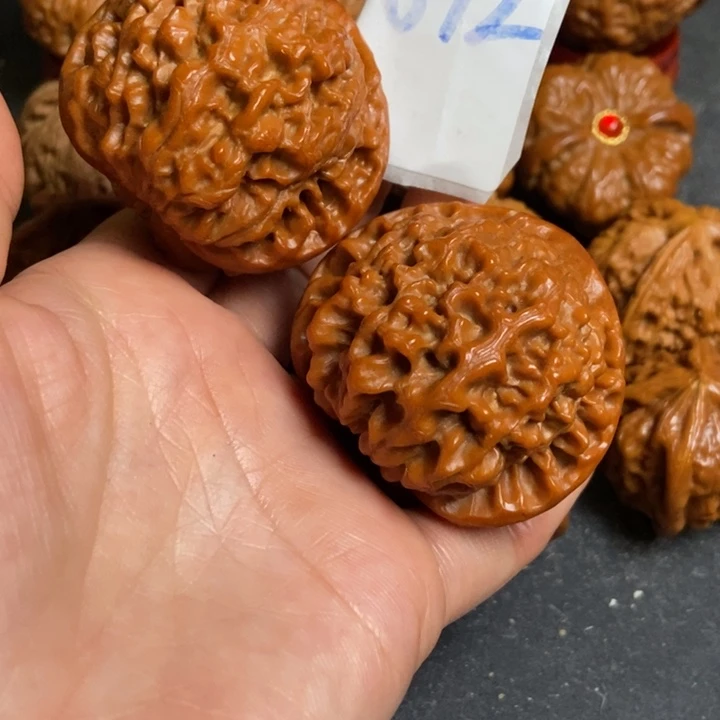 把件文玩核桃官帽672