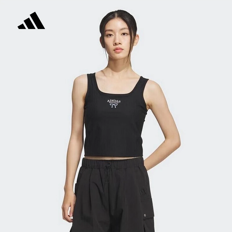 adidas阿迪达斯夏季女款吊带瑜伽健身户外背心运动KE5797