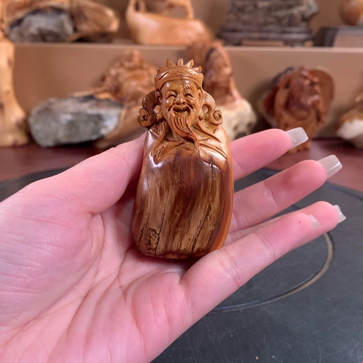 柏木（崖柏）根雕摆件