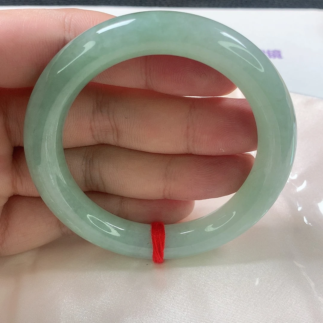 翡翠手镯（圆镯）未镶嵌375号