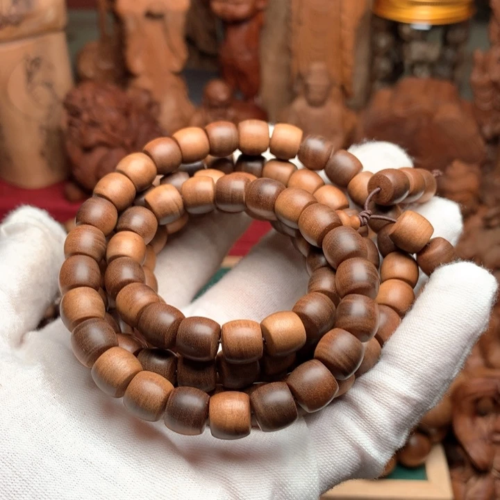 檀香木其他老山檀89直切奶香