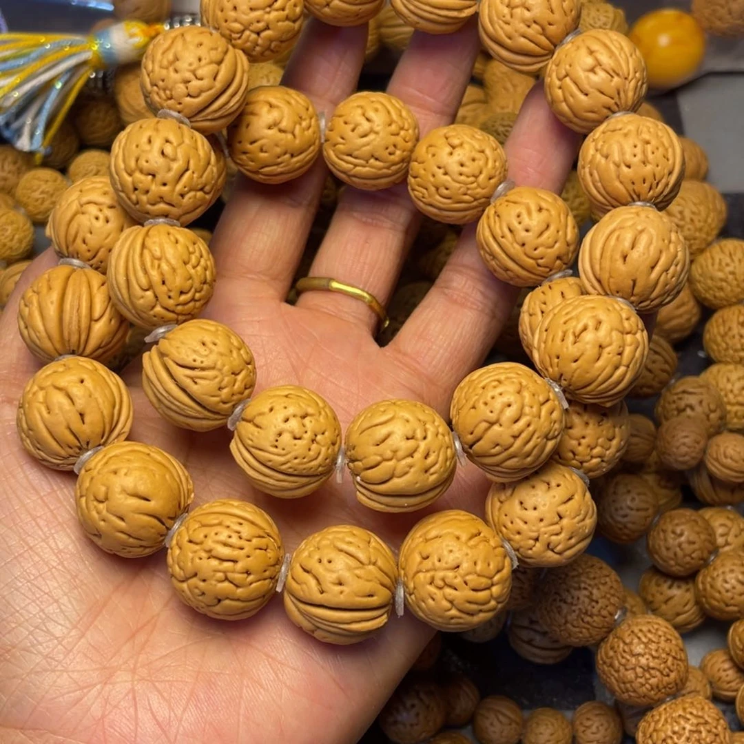 手串桃核平**福18.8元宝手持