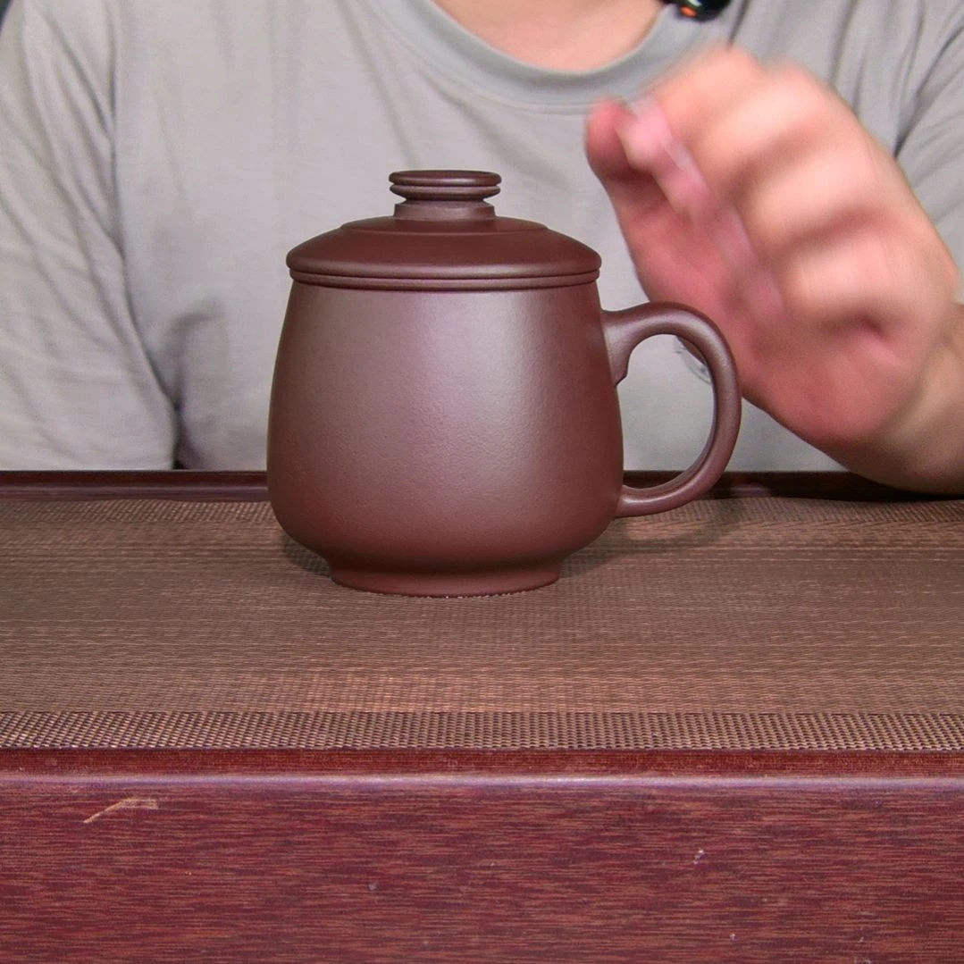 茶杯紫砂高货放漏