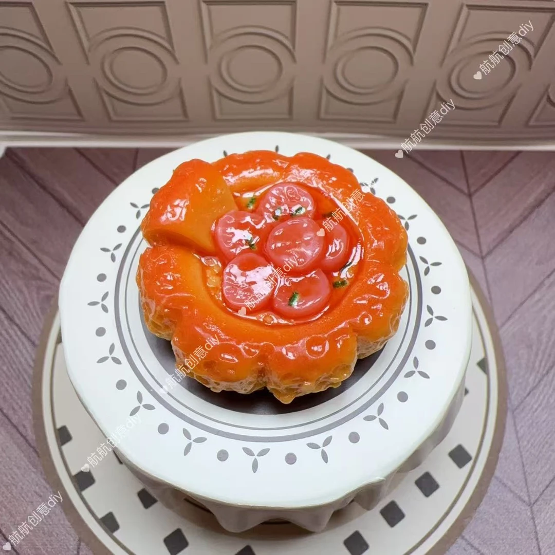 航航妈定制【火腿披萨】diy食玩，创意diy饰品配饰