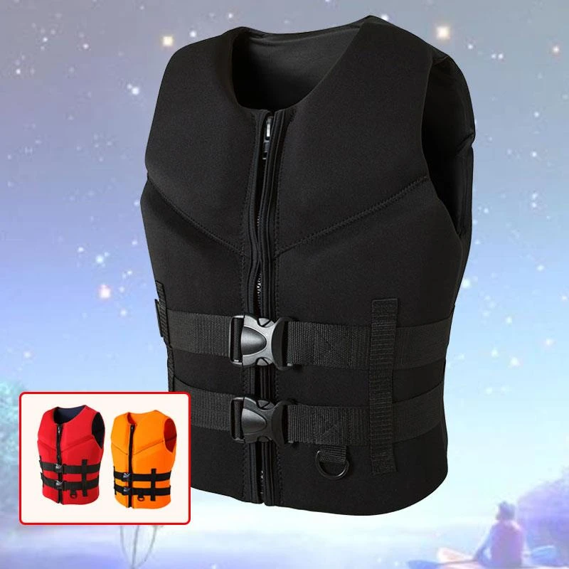 2025新款救生衣背心柔软浮力衣溯溪摩托艇钓鱼游泳冲浪防撞衣