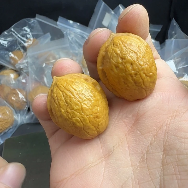 把件文玩核桃53粗筋屁桃30尺