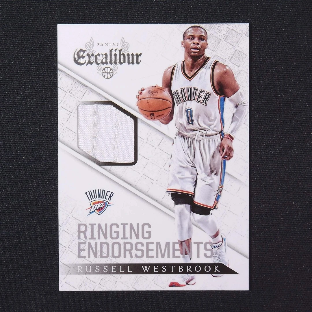 【物料】威少 帕尼尼NBA国宝手提球星卡