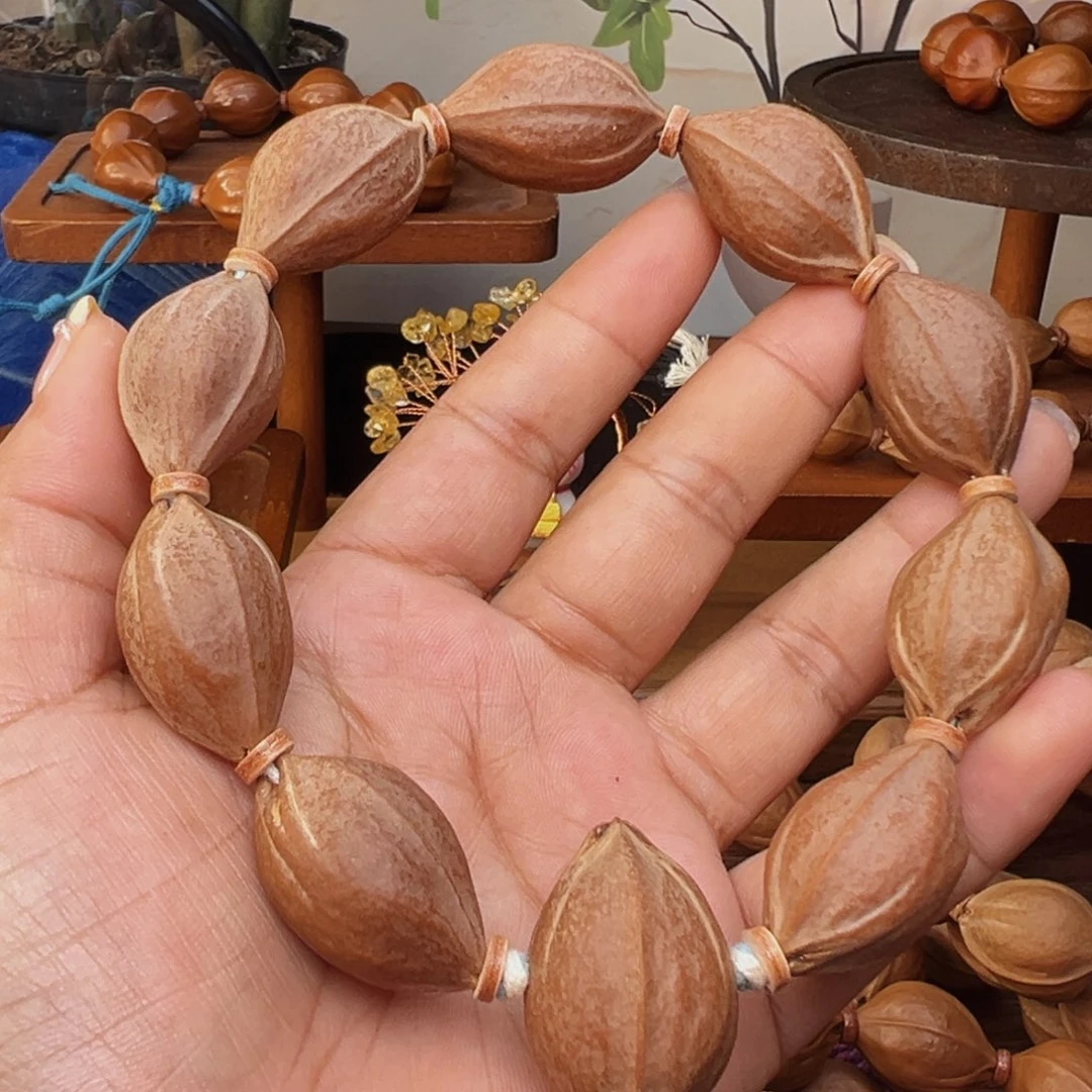 橄榄核手串梅林铁核18*29素串鲨鱼背